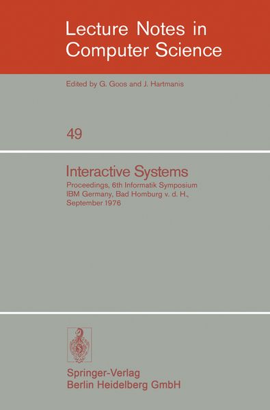 Interactive Systems