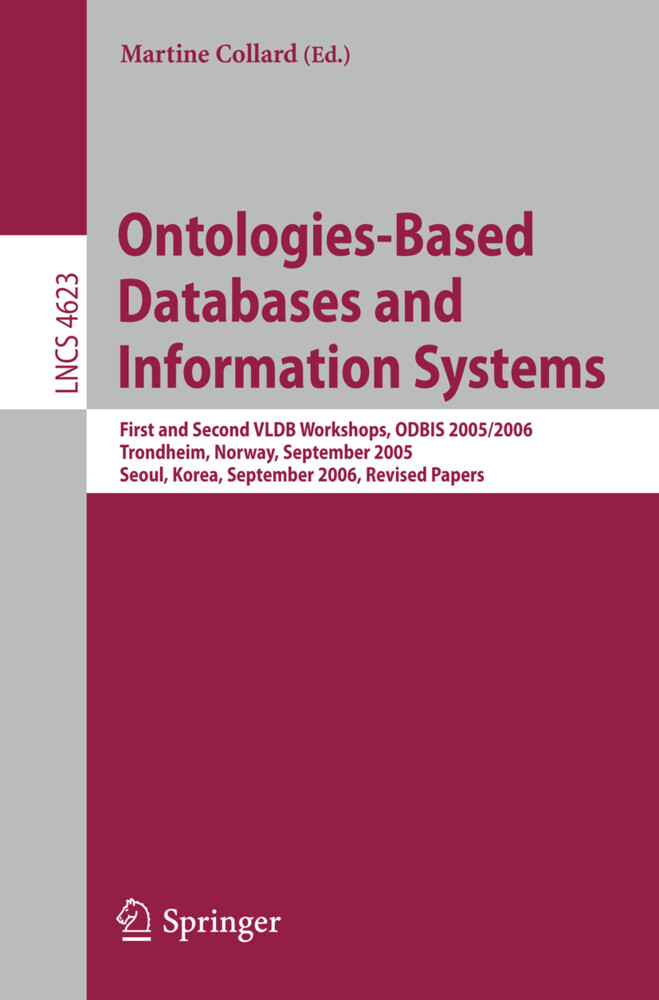 Ontologies-Based Databases and Information Systems