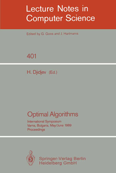 Optimal Algorithms - Hristo Djidjev