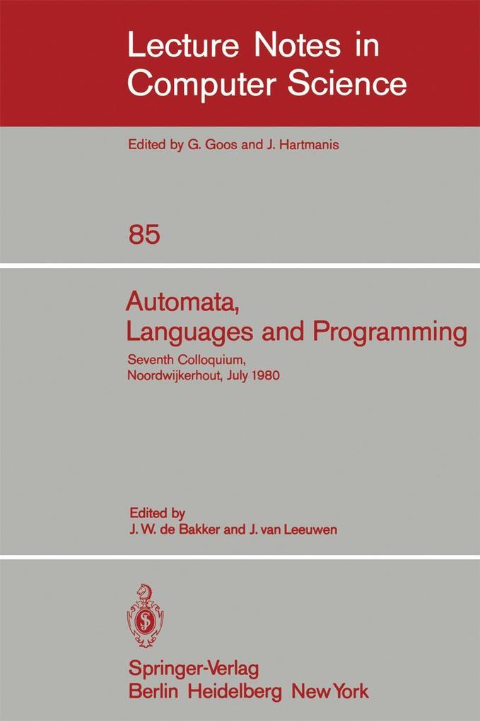 Automata Languages and Programming