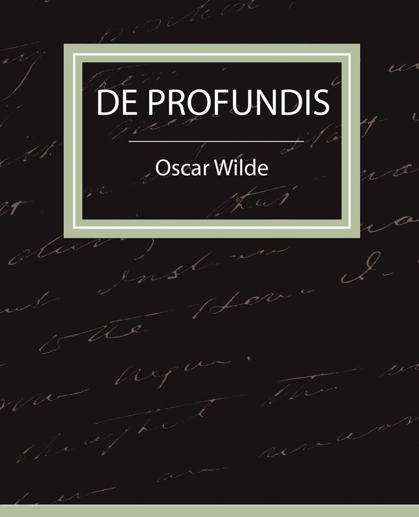 de Profundis - Oscar Wilde