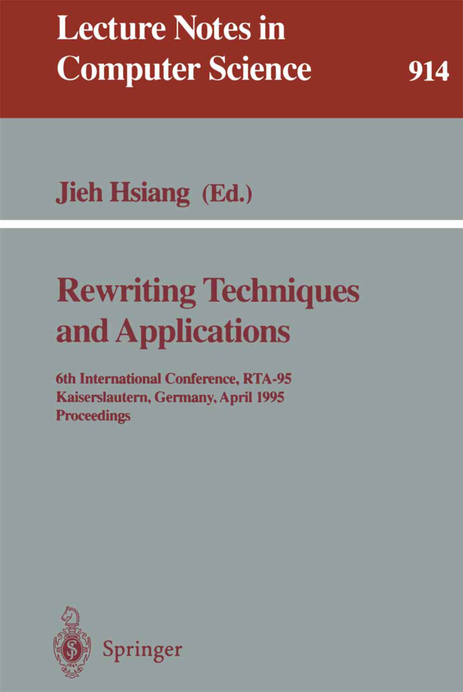 Rewriting Techniques and Applications - Jieh Hsiang