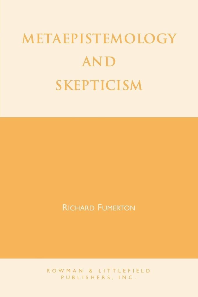 Metaepistemology and Skepticism