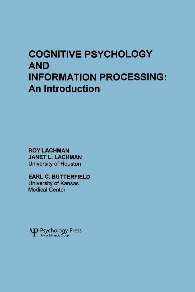 Cognitive Psychology and Information Processing
