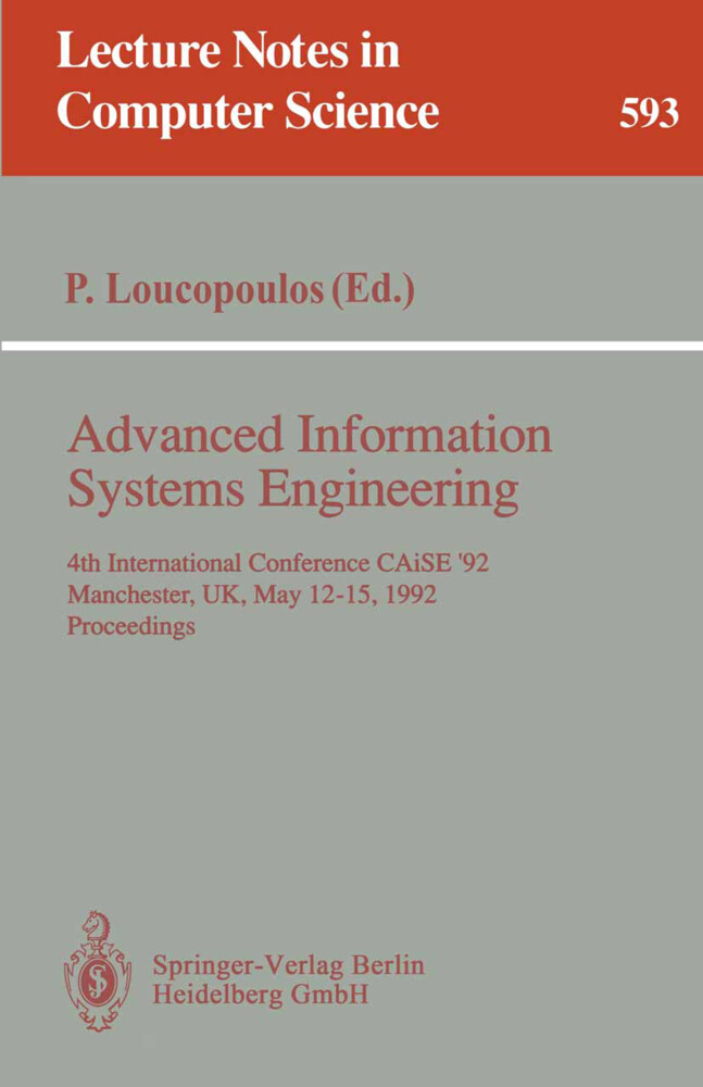 Advanced Information Systems Engineering - Matthias Jarke/ Andreas Oberweis