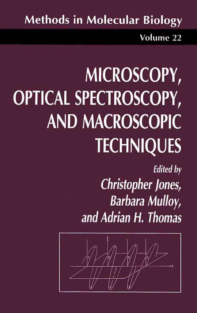Microscopy Optical Spectroscopy and Macroscopic Techniques