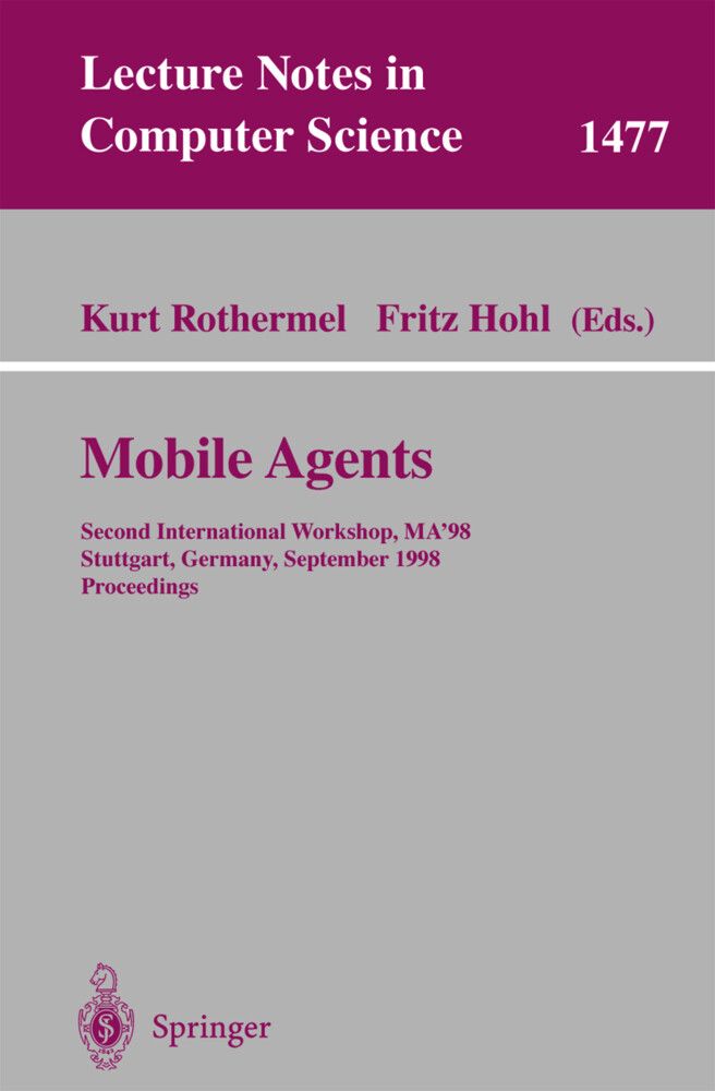 Mobile Agents - Kurt Rothermel/ Fritz Hohl