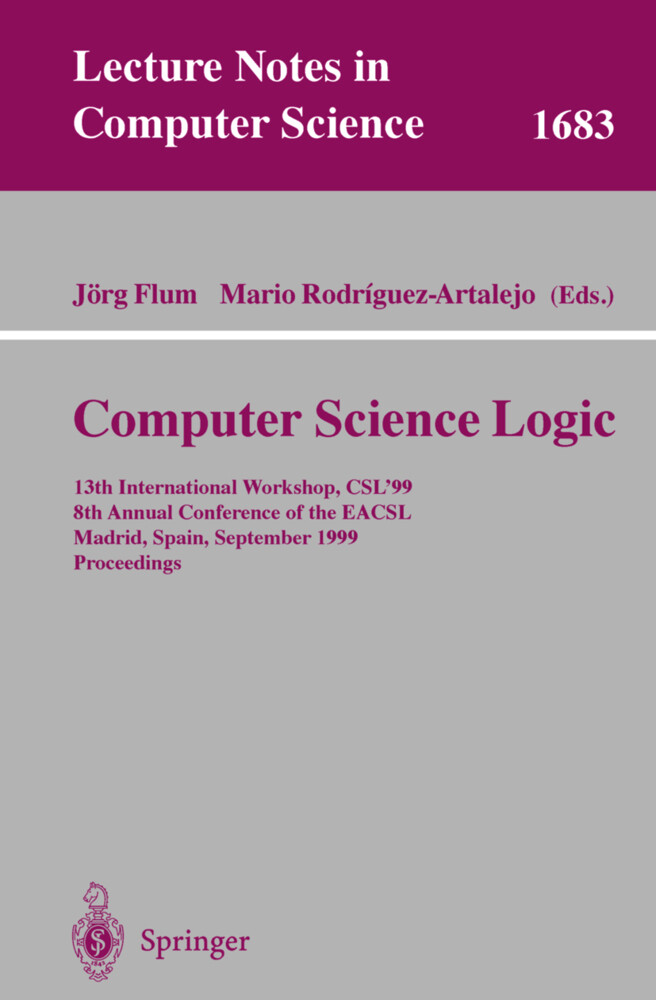 Computer Science Logic - Jörg Flum/ Mario Rodriguez-Artalejo
