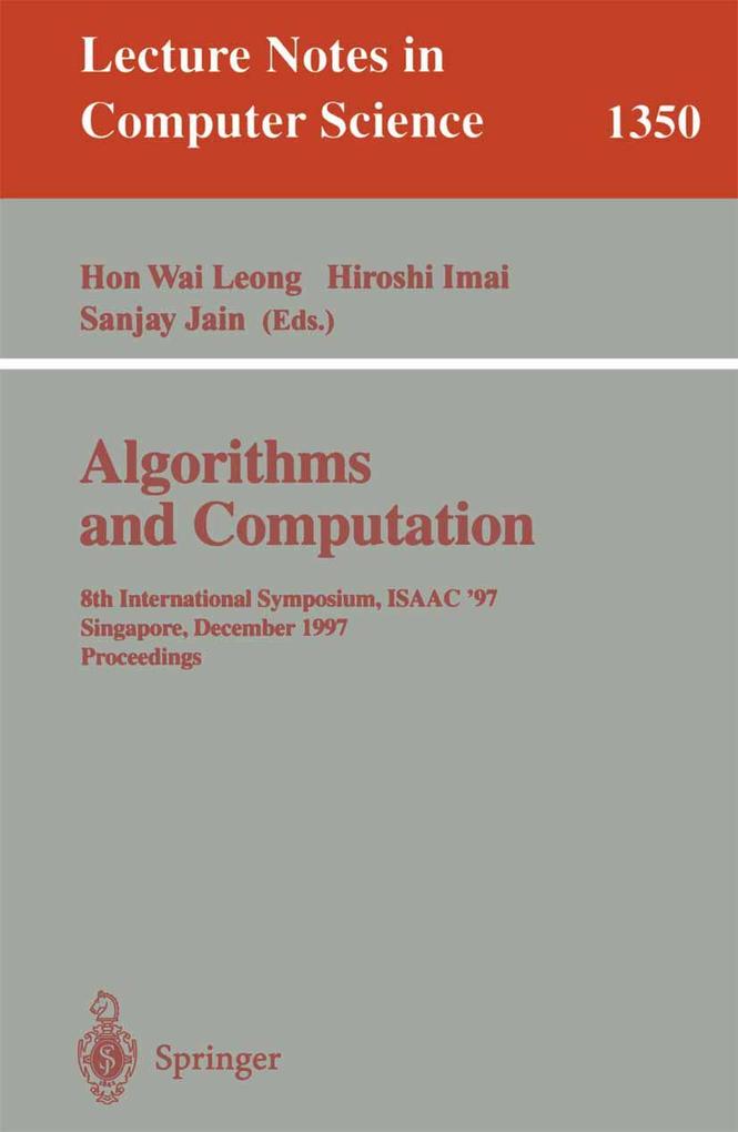 Algorithms and Computation