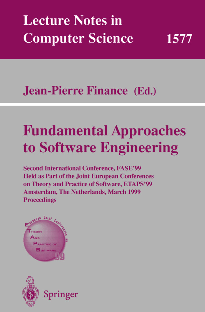 Fundamental Approaches to Software Engineering - Jean-Pierre Finance