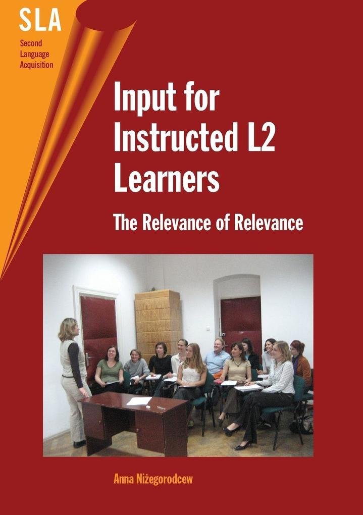 Input for Instructed L2 Learners