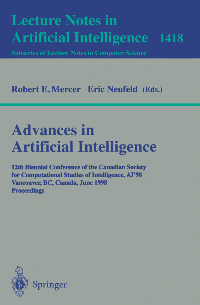Advances in Artificial Intelligence - Robert Mercer/ Eric Neufeld