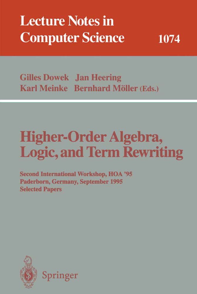 Higher-Order Algebra Logic and Term Rewriting