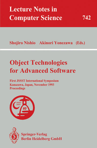 Object Technologies for Advanced Software - Shojiro Nishio/ Akinori Yonezawa
