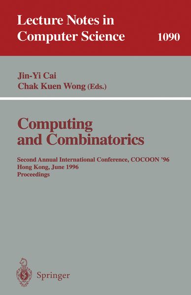 Computing and Combinatorics