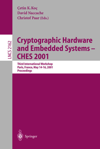Cryptographic Hardware and Embedded Systems - CHES 2001