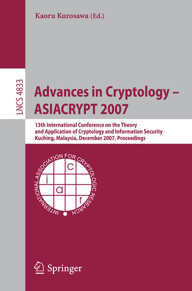 Advances in Cryptology ASIACRYPT 2007