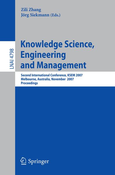 Knowledge Science Engineering and Management