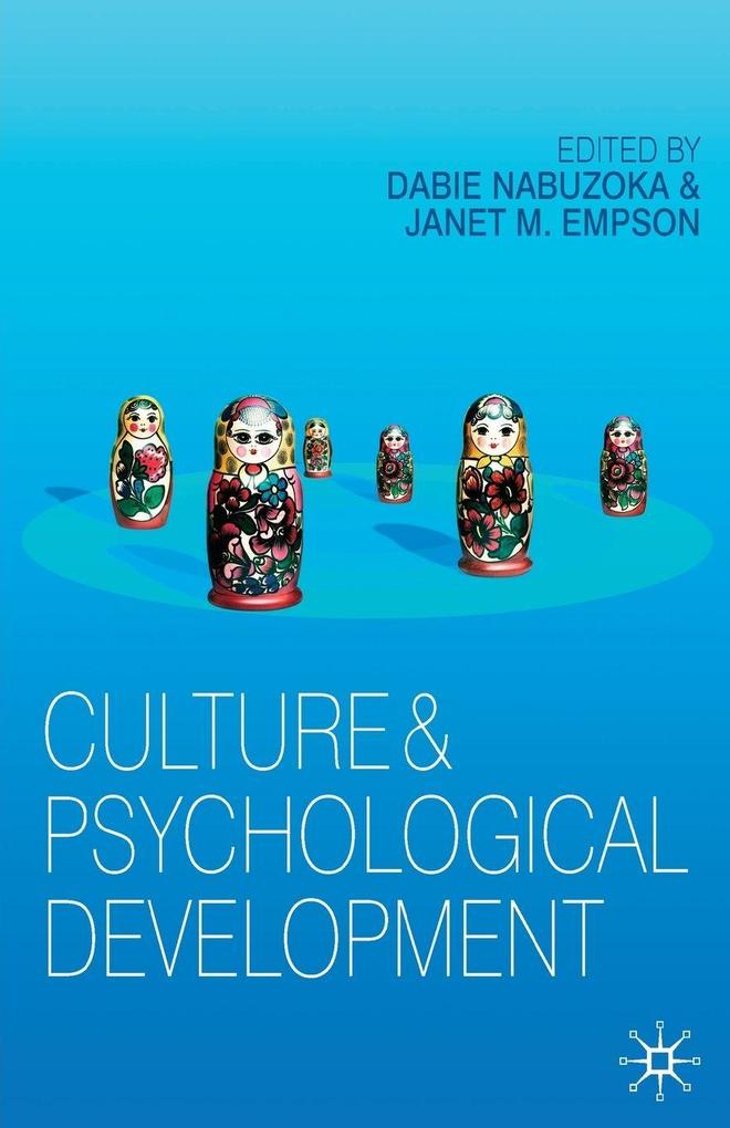 Culture and Psychological Development