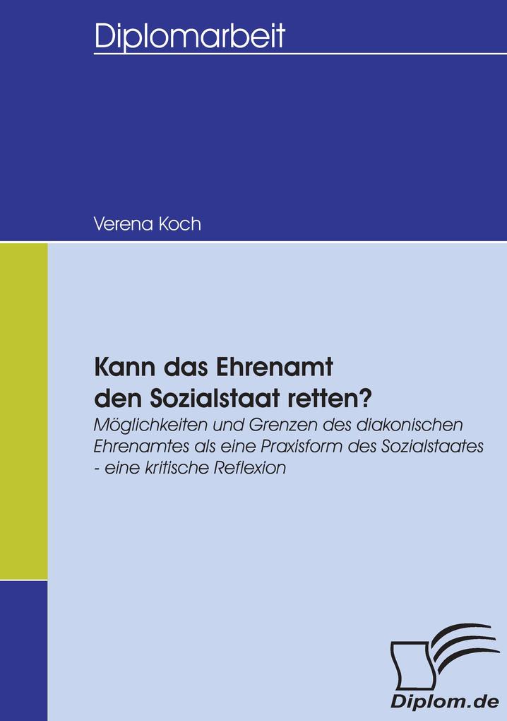 Kann das Ehrenamt den Sozialstaat retten?