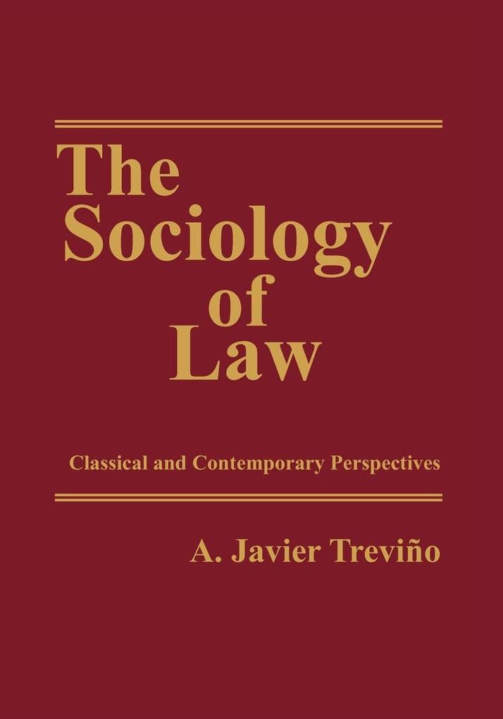 The Sociology of Law
