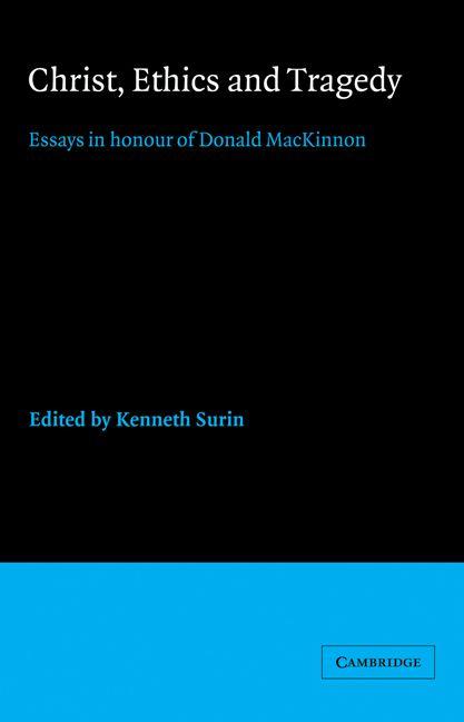 Christ Ethics and Tragedy