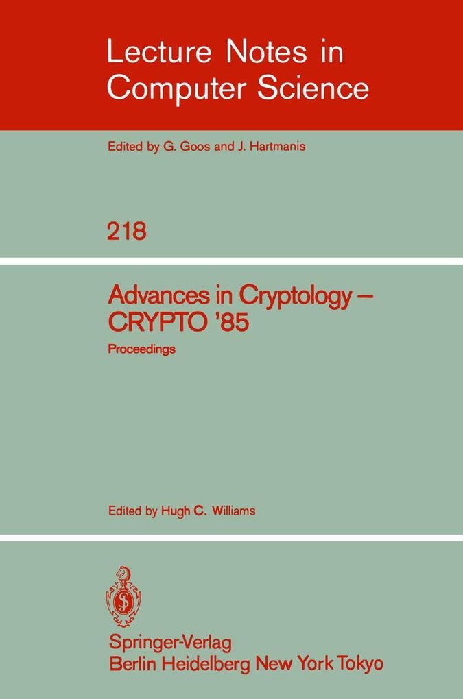 Advances in Cryptology