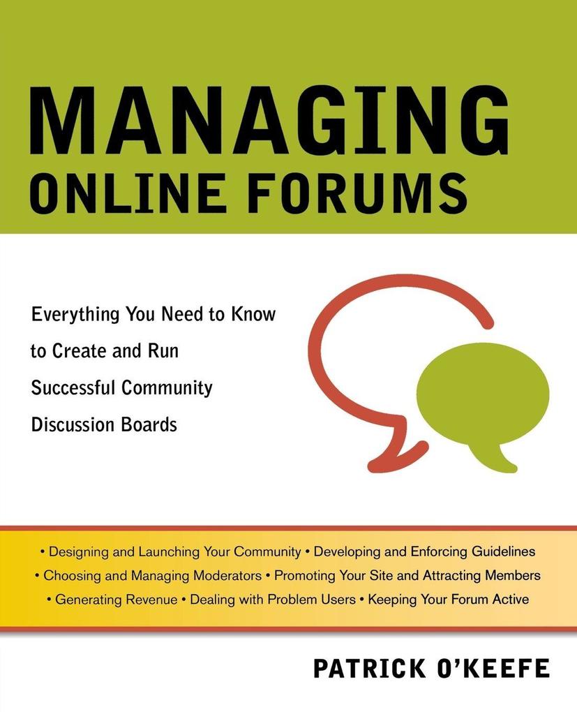The Managing Online Forums