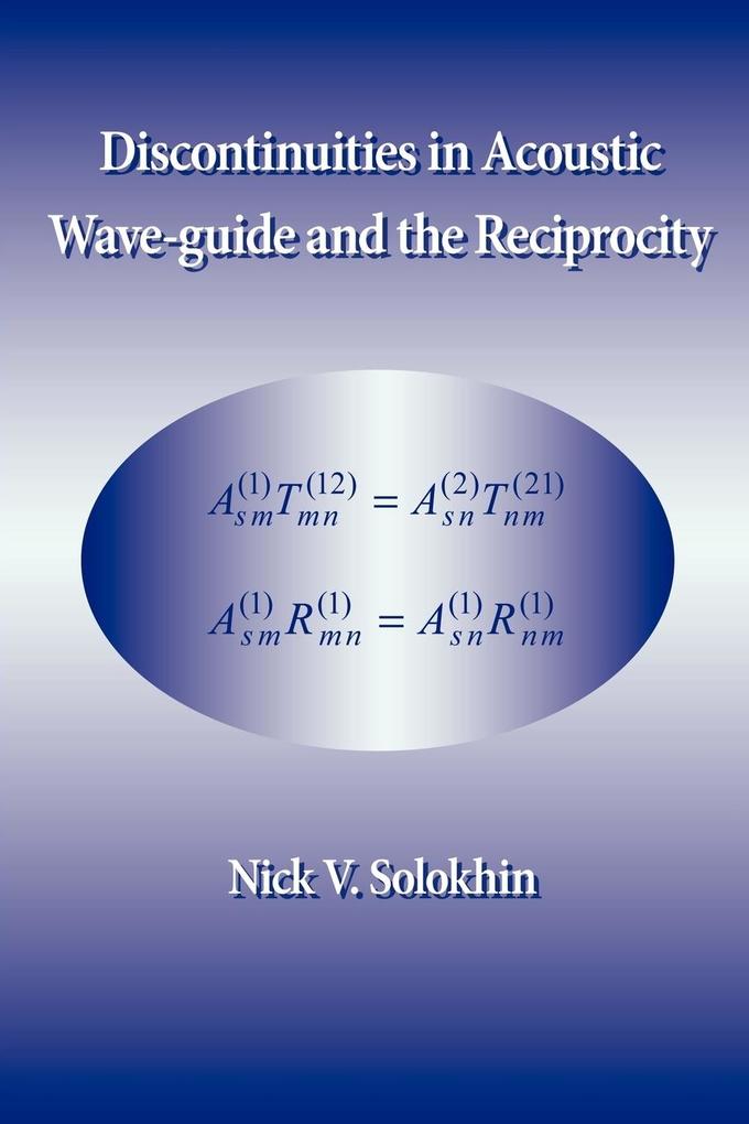 Discontinuities in Acoustic Wave-Guide and the Reciprocity