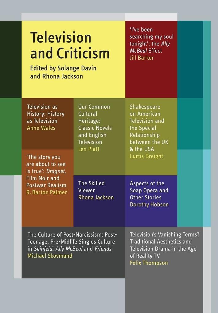 Television and Criticism