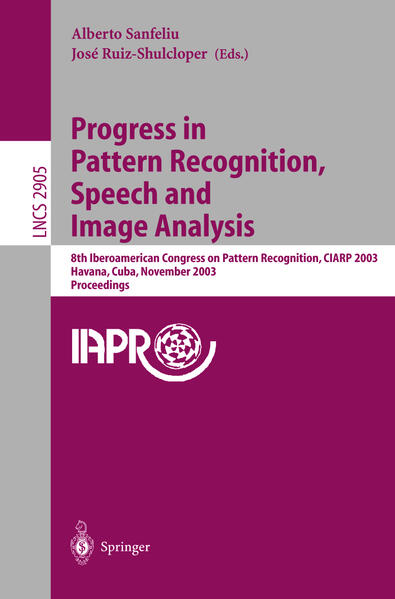 Progress in Pattern Recognition Speech and Image Analysis