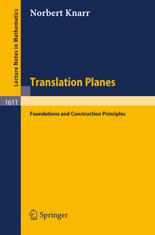 Translation Planes - Norbert Knarr