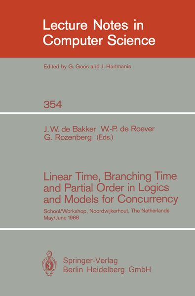 Linear Time Branching Time and Partial Order in Logics and Models for Concurrency