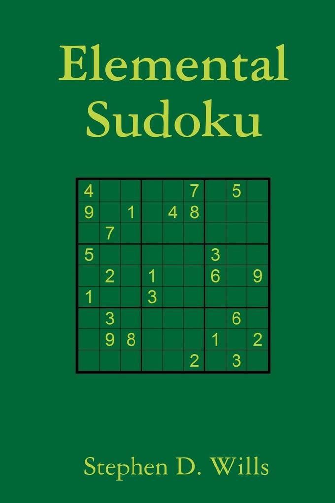 Elemental Sudoku