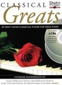 Classical Greats: Reader's Digest Piano Library Book/2-CD Pack [With 2 CDs]