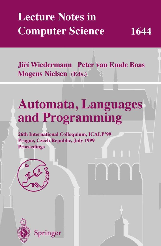 Automata Languages and Programming
