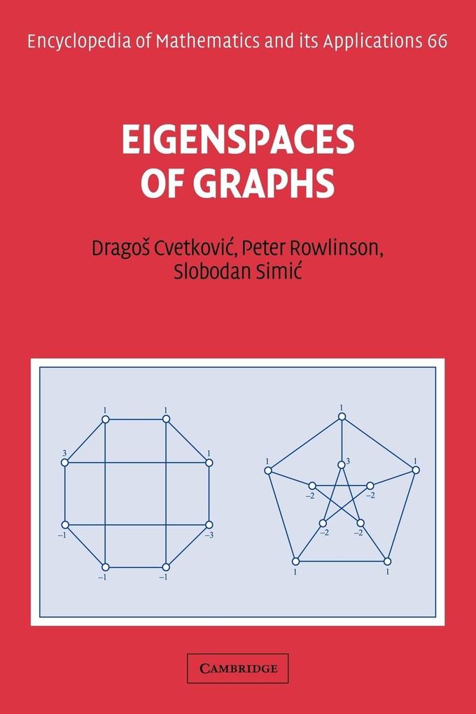 Eigenspaces of Graphs - Dragos Cvetkovic/ Peter Rowlinson/ Slobodan Simic