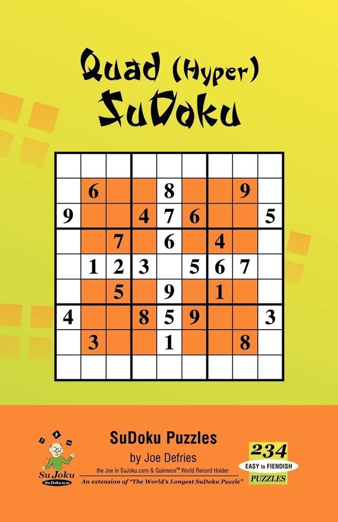 Quad (Hyper) Sudoku