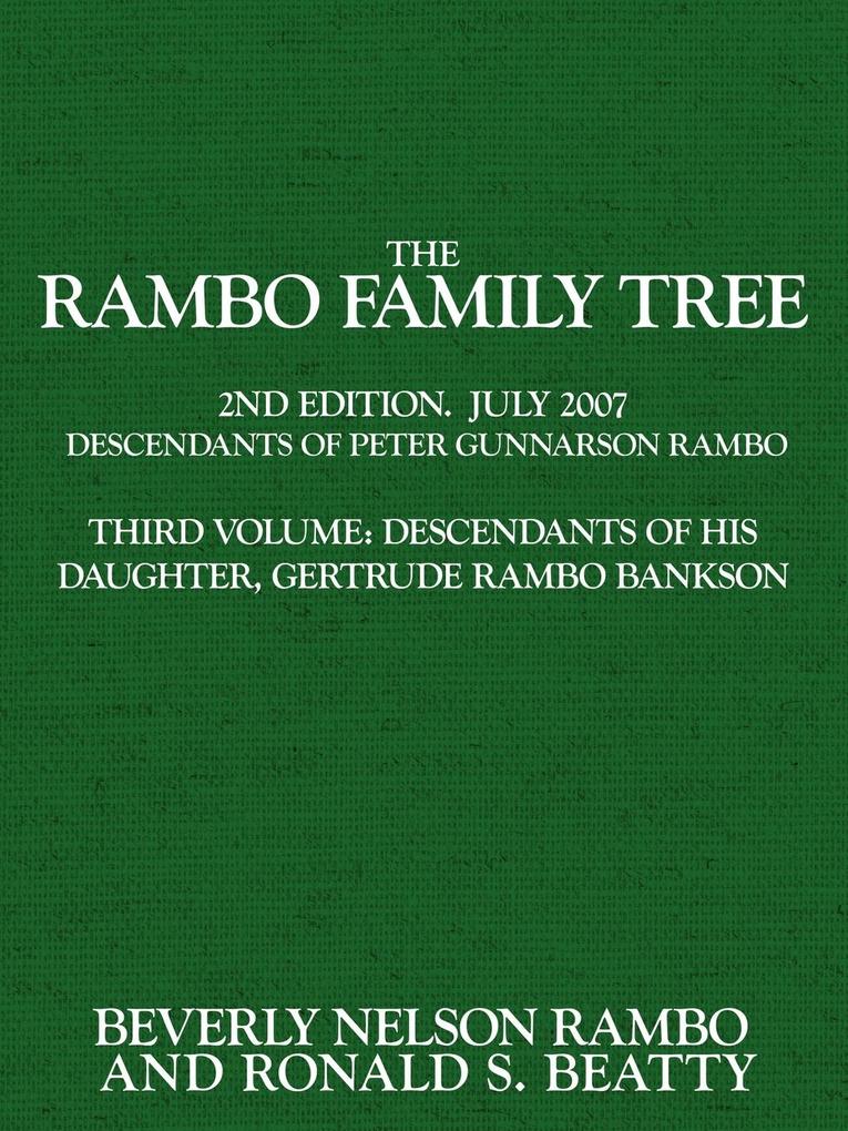 Rambo Family Tree