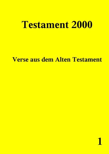 Testament 2000 Band 1 - Peter Norman