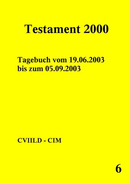 Testament 2000 Band 6 - Peter Norman