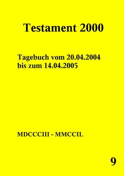 Testament 2000 Band 9 - Peter Norman