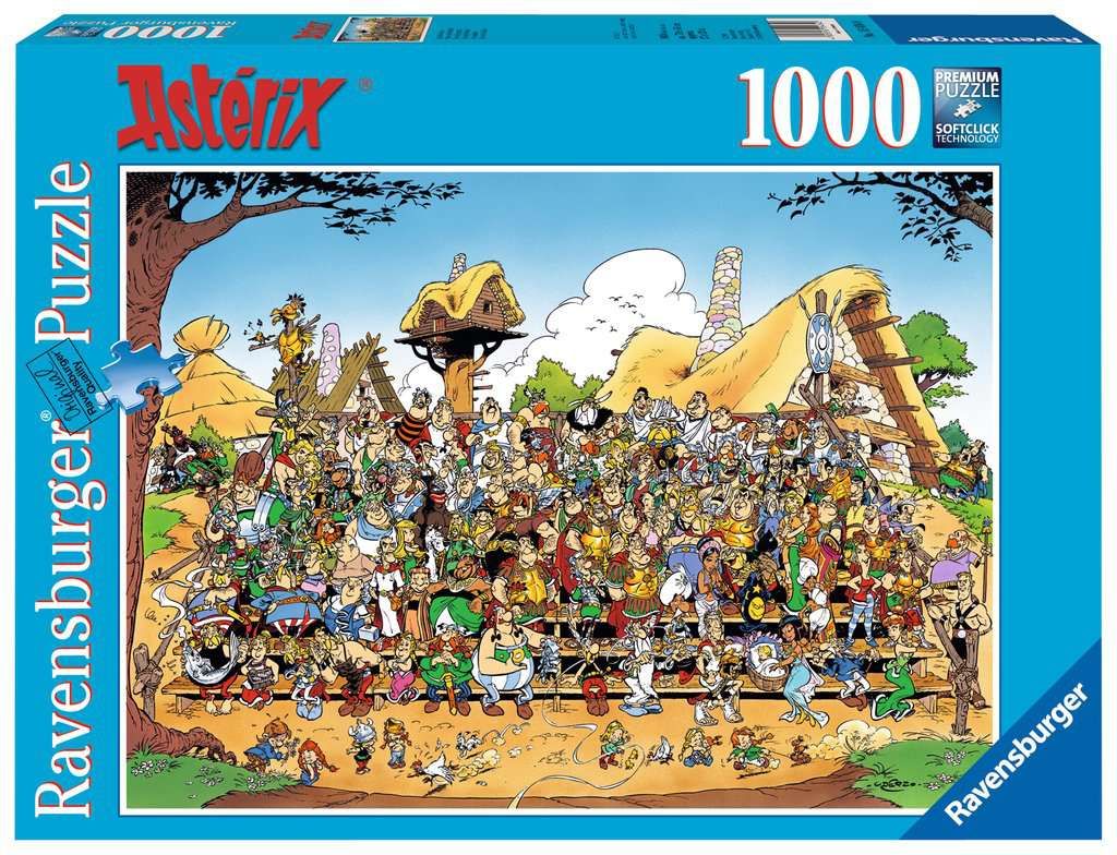 Image of Puzzle 1000 Teile, 70x50 cm, Asterix, Familienfoto