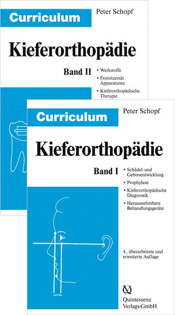 Quintessenz Verlag Curriculum Kieferorthopädie 1/2: Bd. 1: Schädel- Und Gebissentwicklung. Prophylaxe. Kfo Diagnostik, Bd 2: Herausnehmbare Behandlungsgeräte. Festsitzende Apparaturen, Kfo Therapie - Bild 5