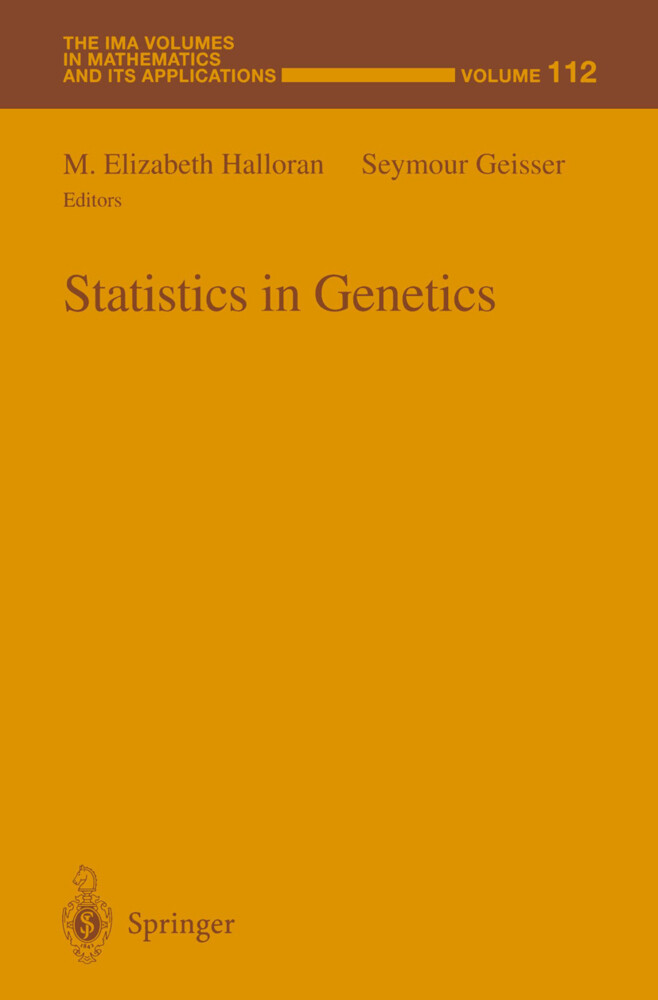 Statistics in Genetics - M. E. Halloran/ Seymour Geisser
