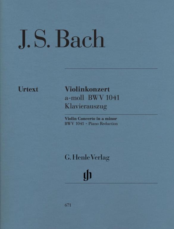 Konzert für Violine und Orchester a-moll BWV 1041