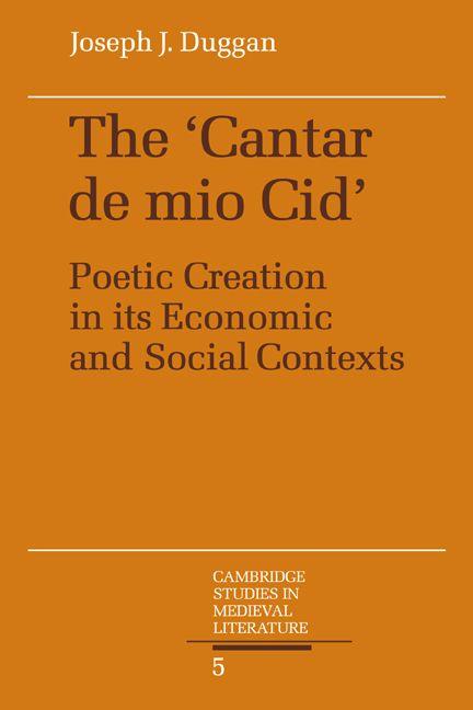 The Cantar de Mio Cid