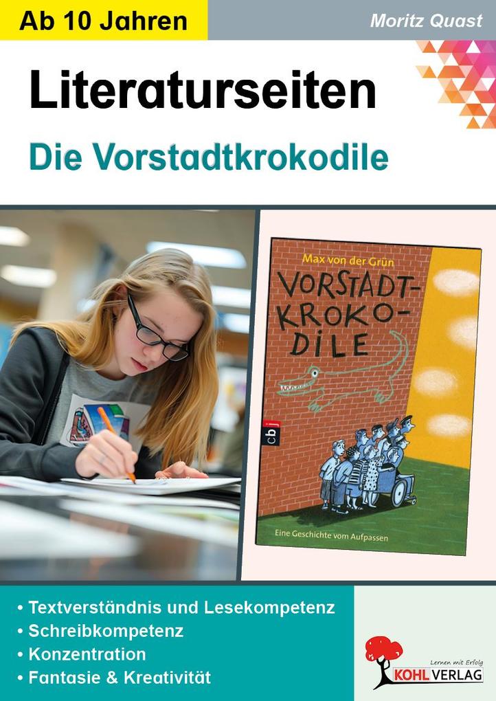 Image of Die Vorstadtkrokodile / Literaturseiten
