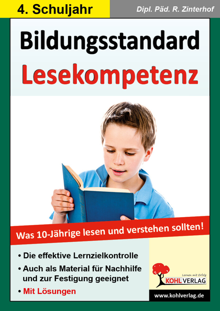Bildungsstandard Lesekompetenz - Was 10-jährige wissen und können sollten - Reinhold Zinterhof