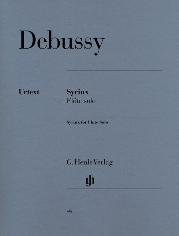 Claude Debussy - Syrinx - La flûte de Pan für Flöte solo